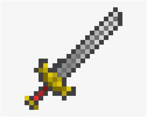 Terraria Custom Pixel Art The Lord S Sword Minecraft Sword My Xxx Hot