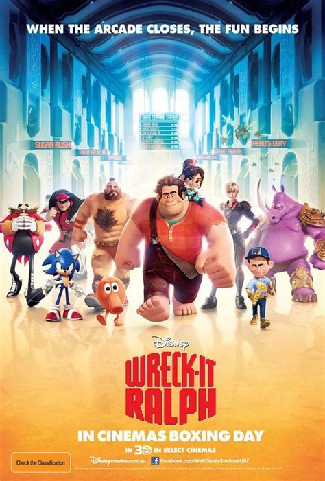 New Poster For Disneys Wreck It Ralph Den Of Geek
