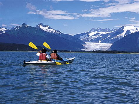 Juneau Day Tour Kayaking To Mendenhall Wetlands Glacier Smugglers Cove