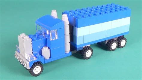 Be the first to review free moc yellow truck instructions cancel reply. Lego Semi-Truck Building Instructions - Lego Classic 10705 ...