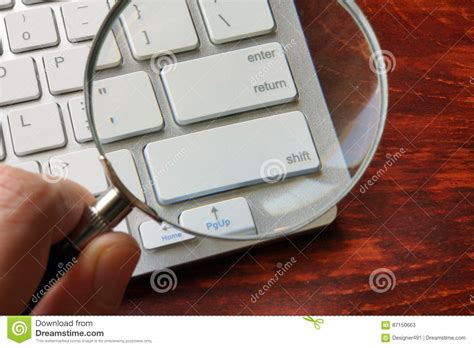 Online Crimes And Investigation Concept. Stock Image - Image of private, investigation: 87150663