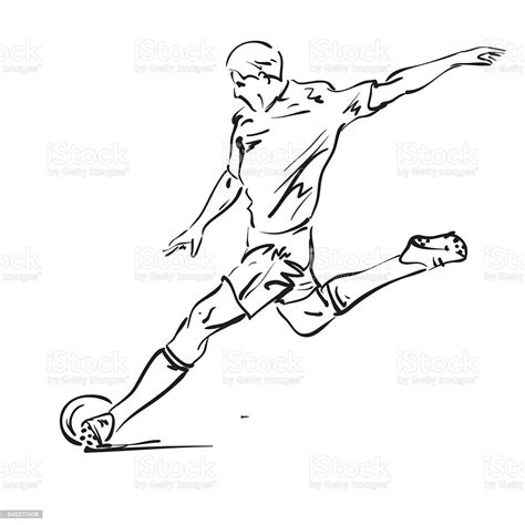 Soccer Player Vector Series Stock Illustration Download Image Now