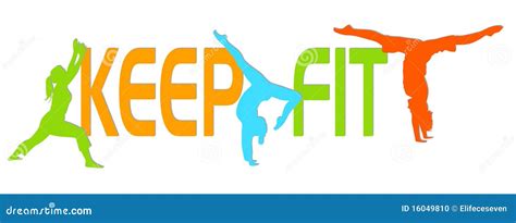 Keep Fit Stock Photo Image 16049810