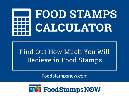 How to save more without losing healthcare or other benefits. Food Stamps Calculator - How Much Will I Receive? - Food ...