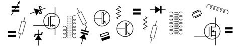 Electronic Circuit Symbols Component Schematic Symbols Electronics Notes