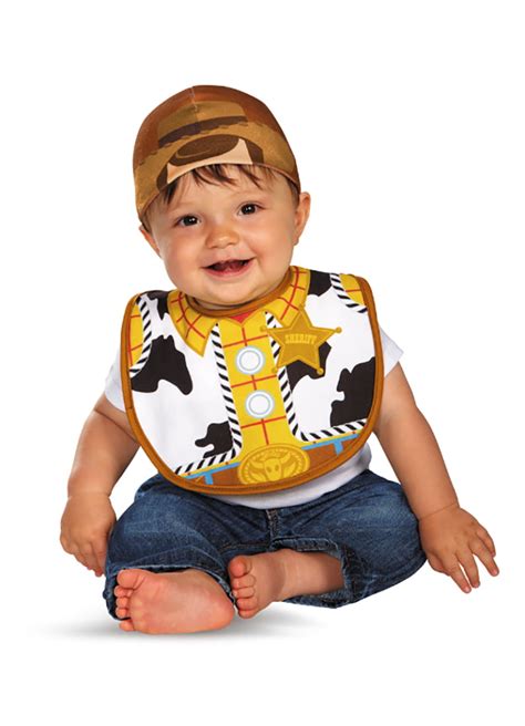 Infant Toy Story Woody Bib And Hat By 63929