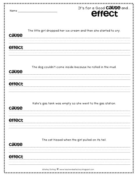 Cause And Effect Essay Template