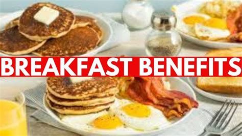 Top 5 Health Benefits Of Eating Breakfast Youtube