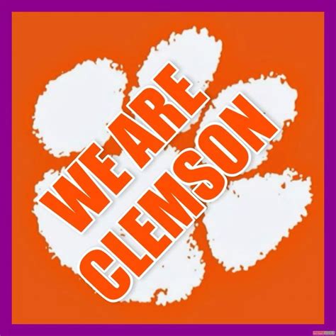 Clemson Clemson Clemson Football College Logo
