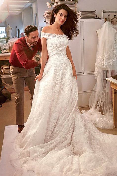 The Most Iconic Oscar De La Renta Wedding Gowns Ever Created Kleid