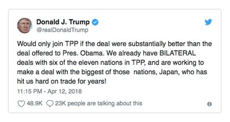Trump Looks To Rejoin The Trans Pacific Pact