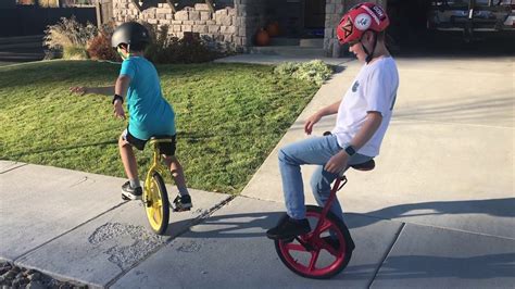 How To Ride A Unicycle Tips For Kids Youtube