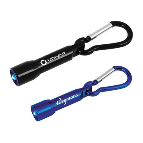 Customized Metal Carabiner Keychain Flashlights Carabiner Flashlights