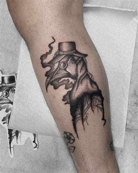 Plague Doctor Tattoo Abyss Montreal