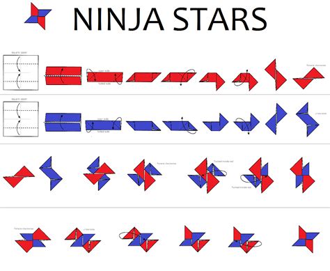 Paper Ninja Stars Paper Ninja Stars Ninja Star Paper