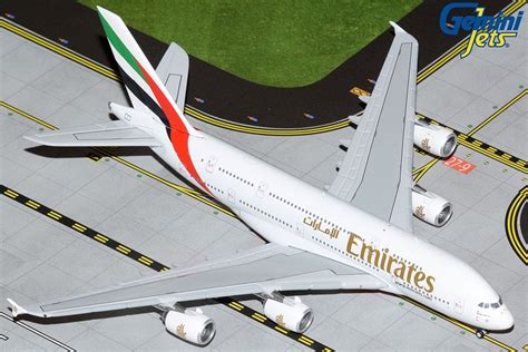 Emirates Airbus A380 800 A6 Evc Geminijets Gjuae2175 Scale 1400 Eztoys
