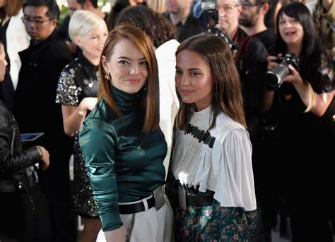 People who liked emma stone's feet, also liked Emma Stone - Louis Vuitton Cruise 2020 Fashion Show in NYC ...