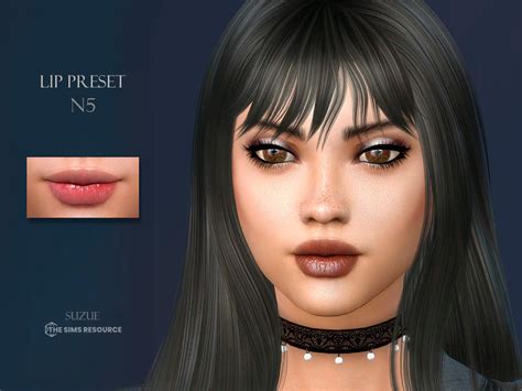 The Sims Resource Lip Preset N5