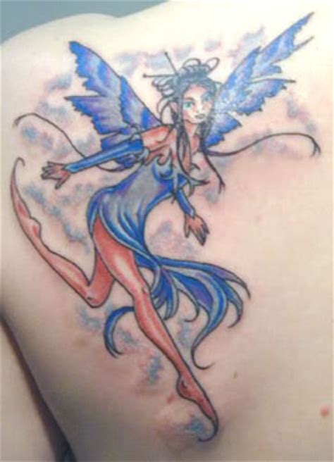 Blue Fairy Tattoo