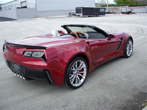 2015 Crystal Red C7 Z06 Convertible At Rogers Corvette Center