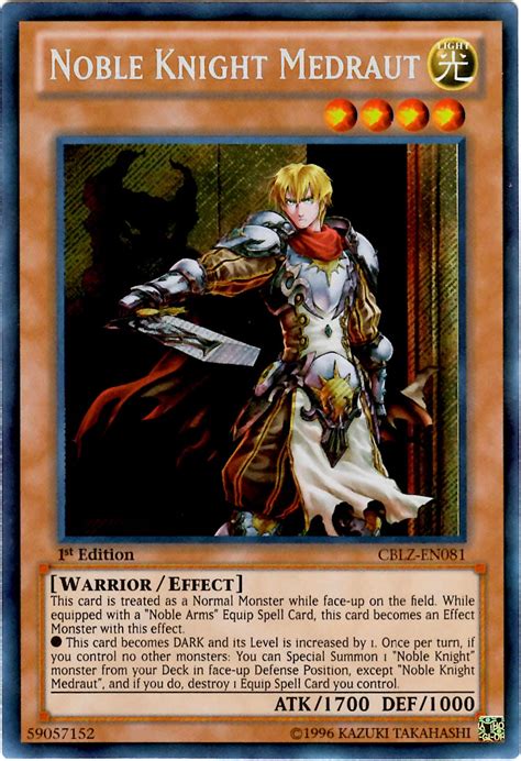 Maybe you would like to learn more about one of these? Noble Knight Medraut - Yu-Gi-Oh! TCG/OCG Card Discussion - Yugioh Card Maker Forum