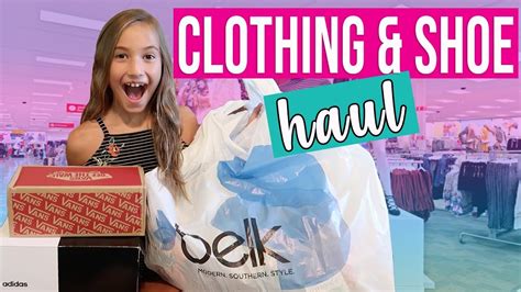 Back To School Clothing Haul Try On Youtube