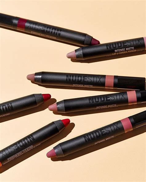 We Love A Multitasker Nudestix Intense Matte Lip Cheek Pencils Are Smudge Proof And