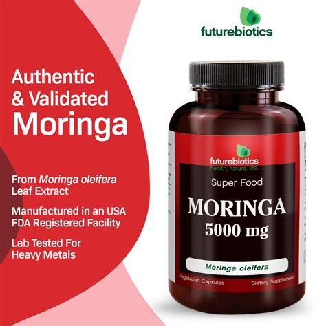 Futurebiotics Moringa Leaf Superfood 501 Extract From Moringa Oleifera