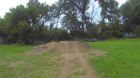 Backyard Moto Track Atv Gopro Video Youtube