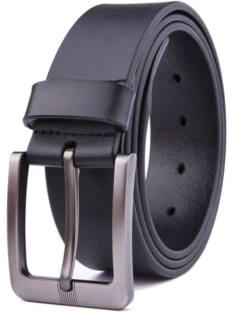 Genuine Leather Dress Belts For Men Mens Belt For Suits Jeans