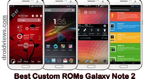 As we said, there are many custom rom out there. Best Custom ROMs for Samsung Galaxy Note 2 N7100 (2013 Edition) | DroidViews