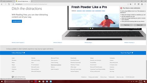 How To Block Ads In Microsoft Edge For Windows 10