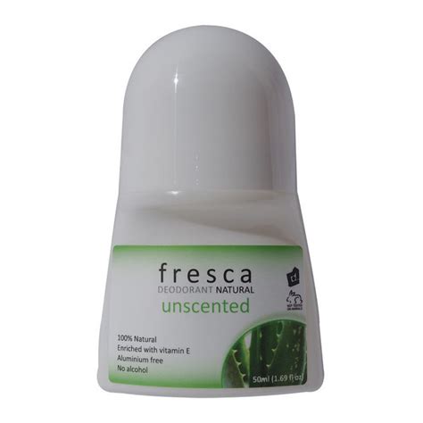 Fresca Natural Deodorant Unscented Nourished Life Australia