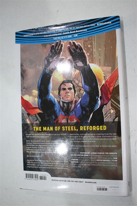 Superman Action Comics The Rebirth Deluxe Edition Book 1 Rebirth