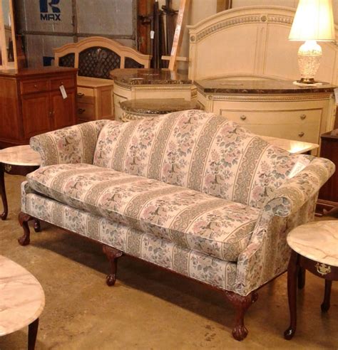 Search instead for camel back leather sofa ? CAMEL BACK FLORAL SOFA | Delmarva Furniture Consignment