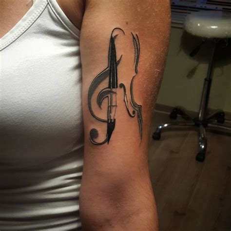 These music symbols tattoos designs can go on any part of the body; Small Tattoo Ideas and Designs for Women | Music symbol tattoo, Symbolic tattoos, Tattoos