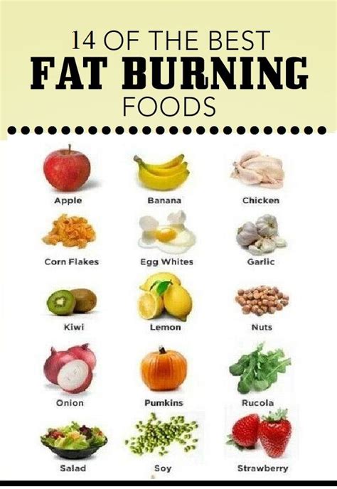 14 Most Effective Fat Burning Foods
