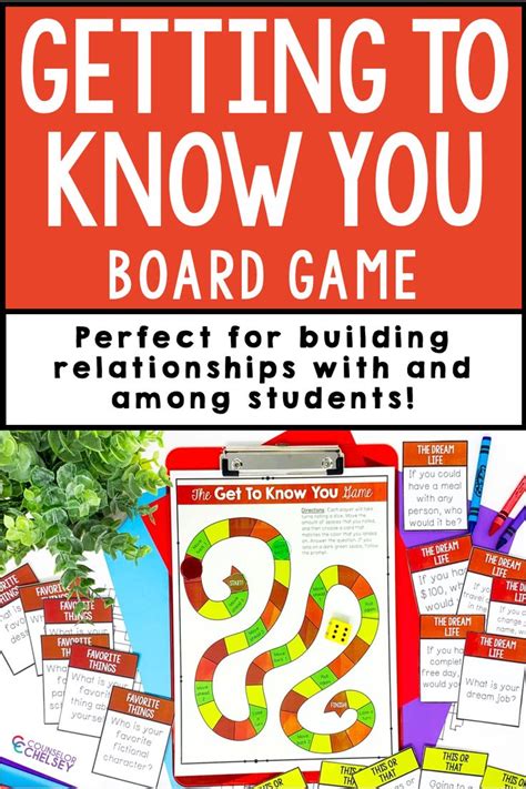 Get To Know You Game For Relationship Building With Students