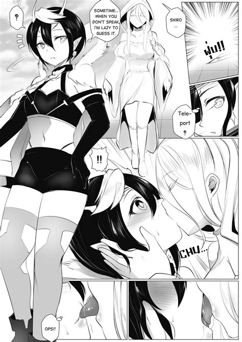 Rule 34 2girls Ariel Kumo Desu Ga Nani Ka Black Hair Braid Comic