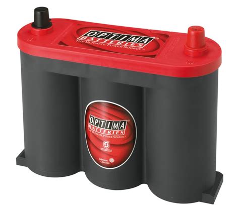 Optima Red Top 6v 6 Volt 800cca Dry Cell Battery No Cams Performance