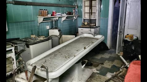 Untouched Abandoned Funeral Home With Embalming Equipment Youtube