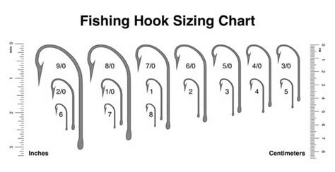 Complete Fishing Hook Guide With Size Chart The Tackle Room