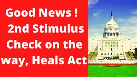Senate Phase 4 Stimulus Bill Good News 2nd Stimulus Check On The Way