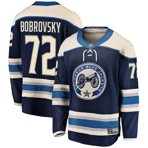 Check out our alternate jersey selection for the very best in unique or custom, handmade pieces from our shops. Youth Columbus Blue Jackets Sergei Bobrovsky Fanatics Branded Navy Breakaway Player Alternate Jersey