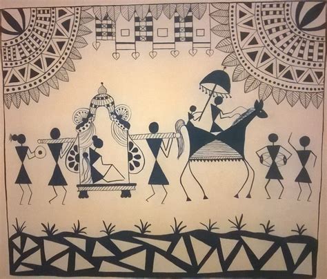 Image Result For Warli Paintings Worli Painting Indian Folk Art