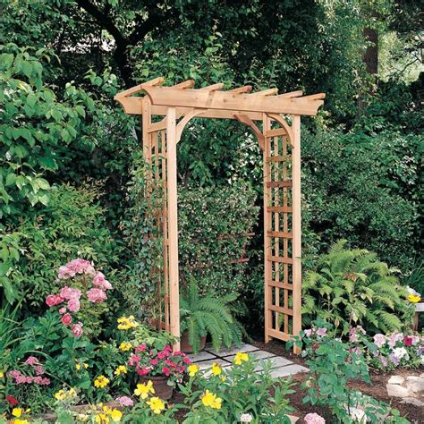 Adding Beauty To Your Garden With An Arbor Easy Pergola And Trellis Plans