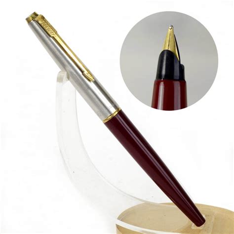 Buy Online Parker 45 Red Barrel Fountain Pen With Gold Plated Fine Nib