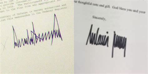 An Expert Analyzed Melania Trump's Signature and Discovered Something ...