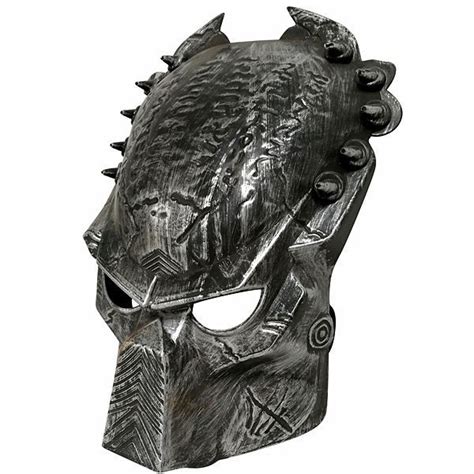 Alien Predator Mask Silver