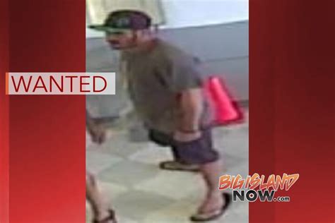 hpd asking public s help identifying man wanted in theft big island now